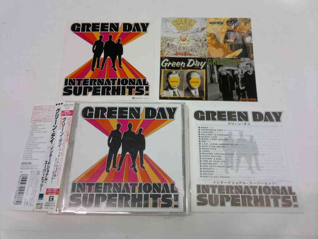 GREEN DAY - INTERNATIONAL SUPERHITS! - JAPAN